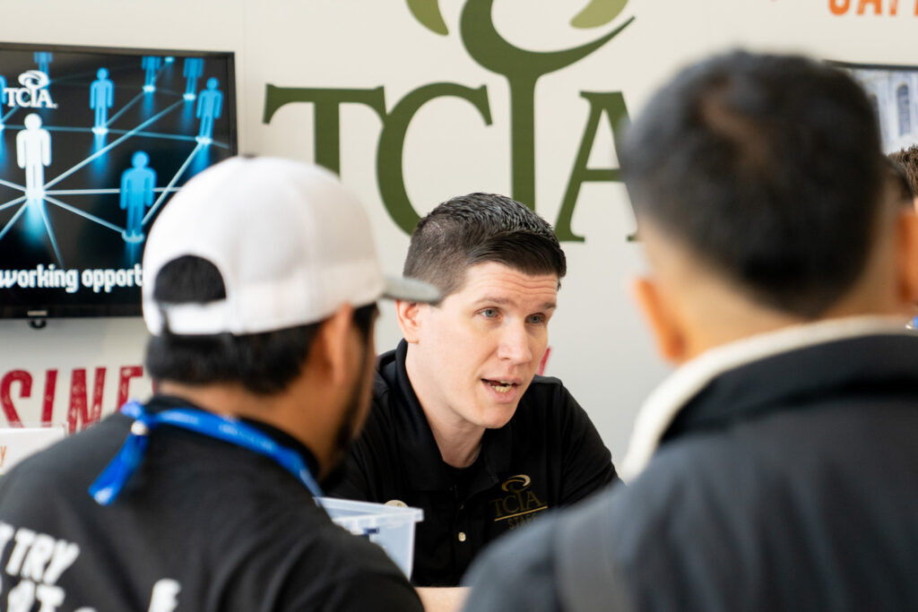 Jarryd of TCIA talks safety and training with members